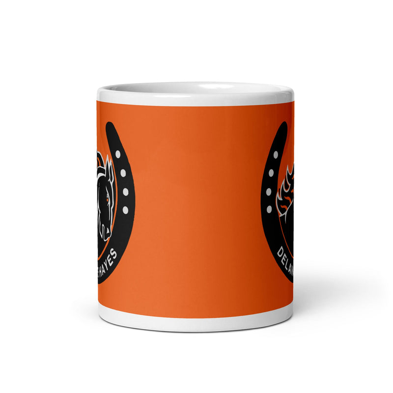 DHHS White glossy mug