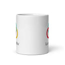 LGW White glossy mug