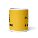 Taza blanca brillante de Northwestern Lehigh