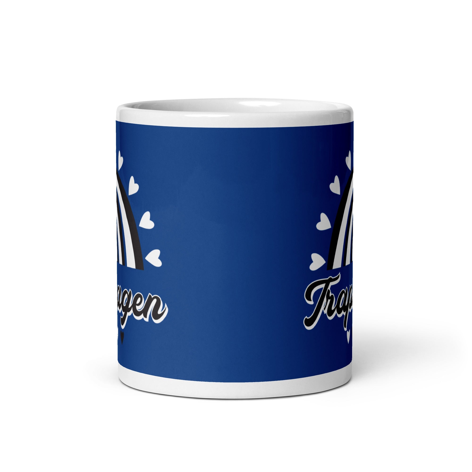 Traphagen White glossy mug