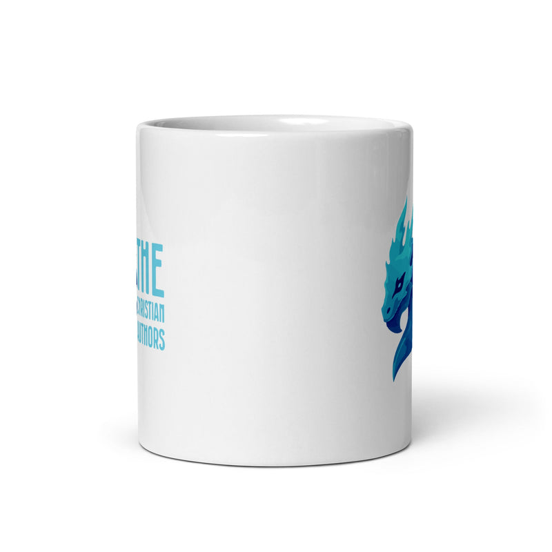 TCAP White glossy mug