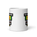 Taza blanca brillante WHV