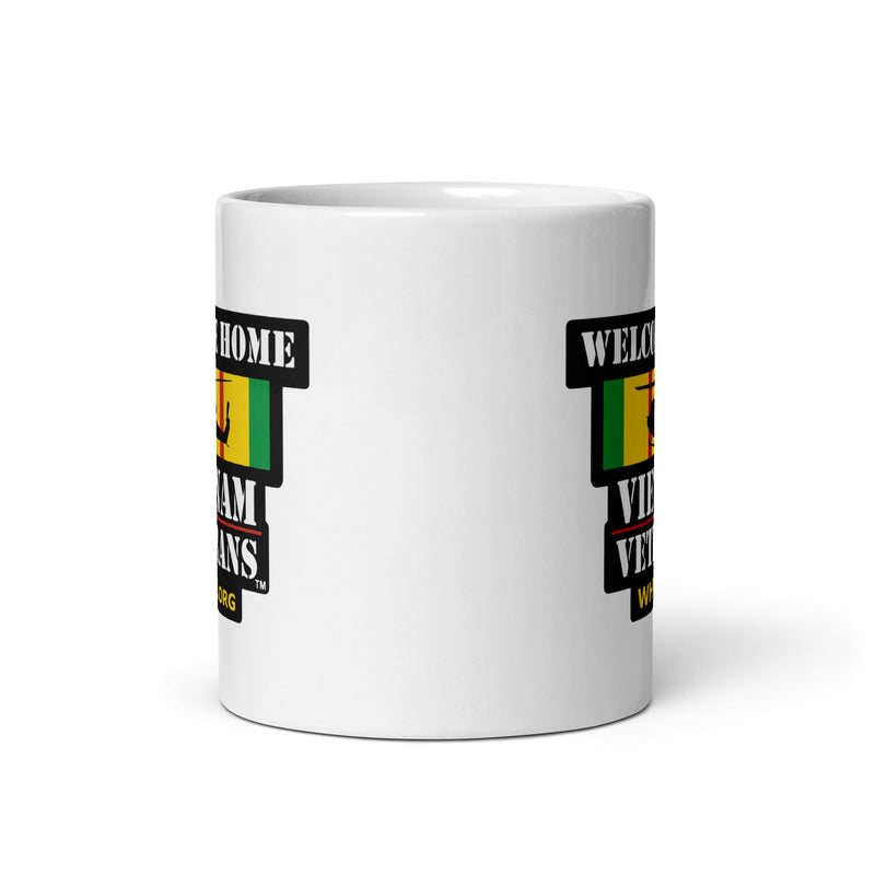 WHV White glossy mug