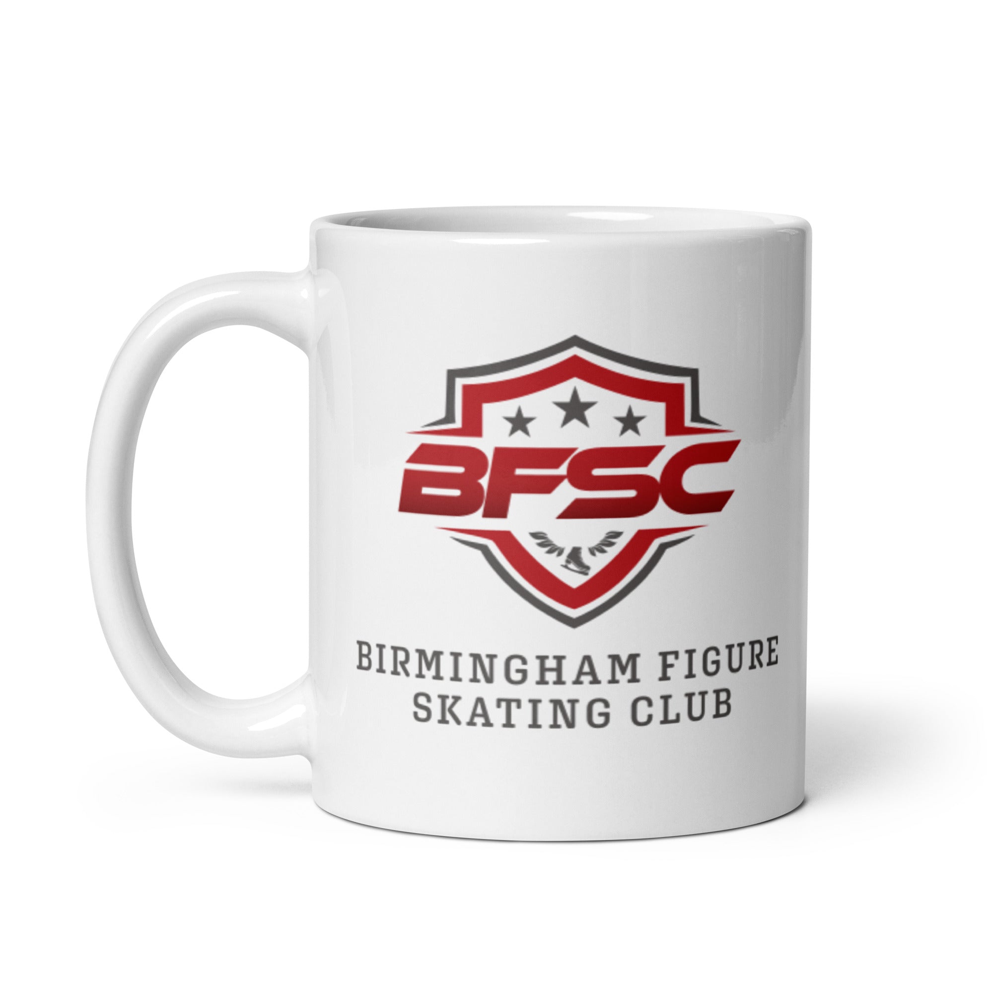 Taza blanca brillante BFSC