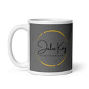 Julie Kay White glossy mug