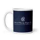 Taza blanca brillante NCL