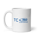 Taza blanca brillante TCR