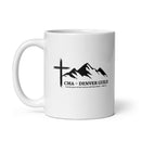 CMA White glossy mug