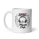 JPEC White glossy mug