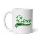 OU White glossy mug