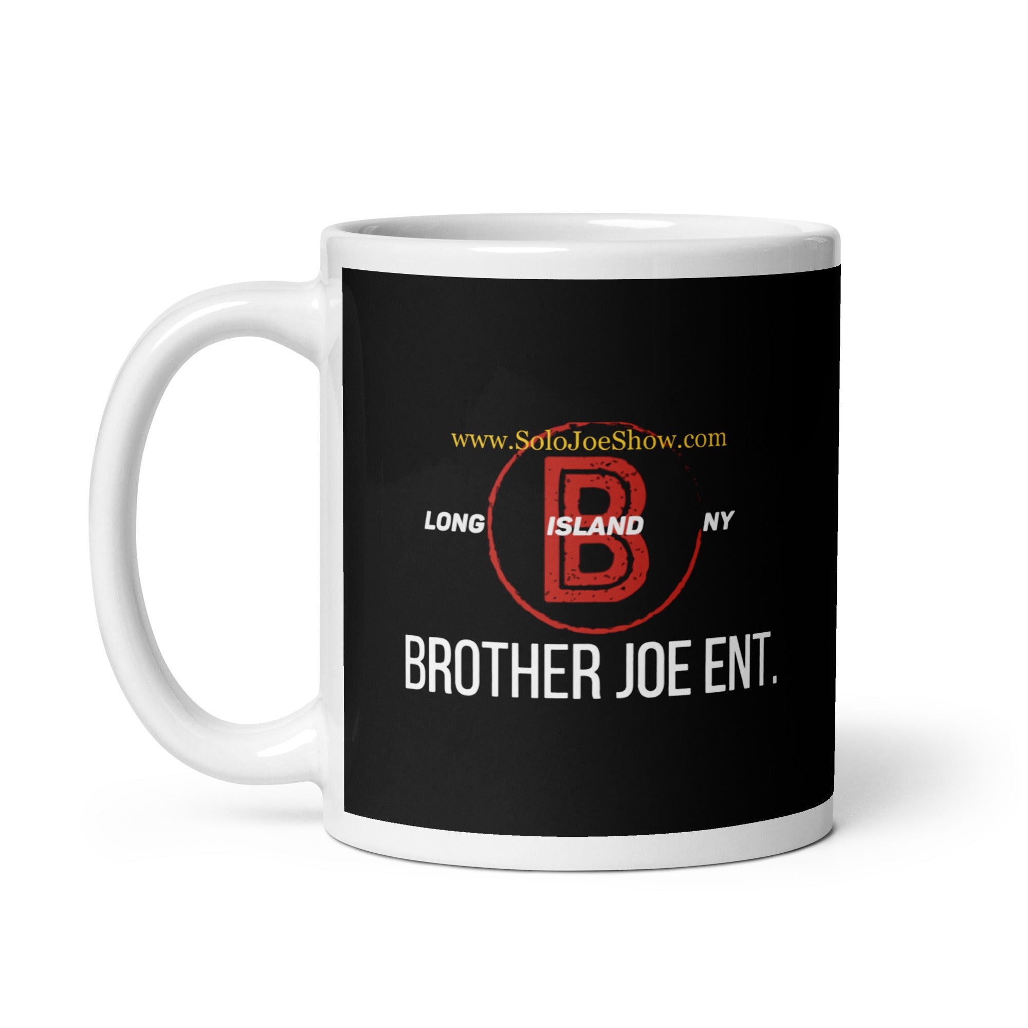 Taza blanca brillante BJEI