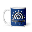 Traphagen White glossy mug