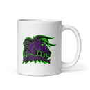 NON White glossy mug