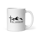 CMA White glossy mug