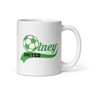 OU White glossy mug
