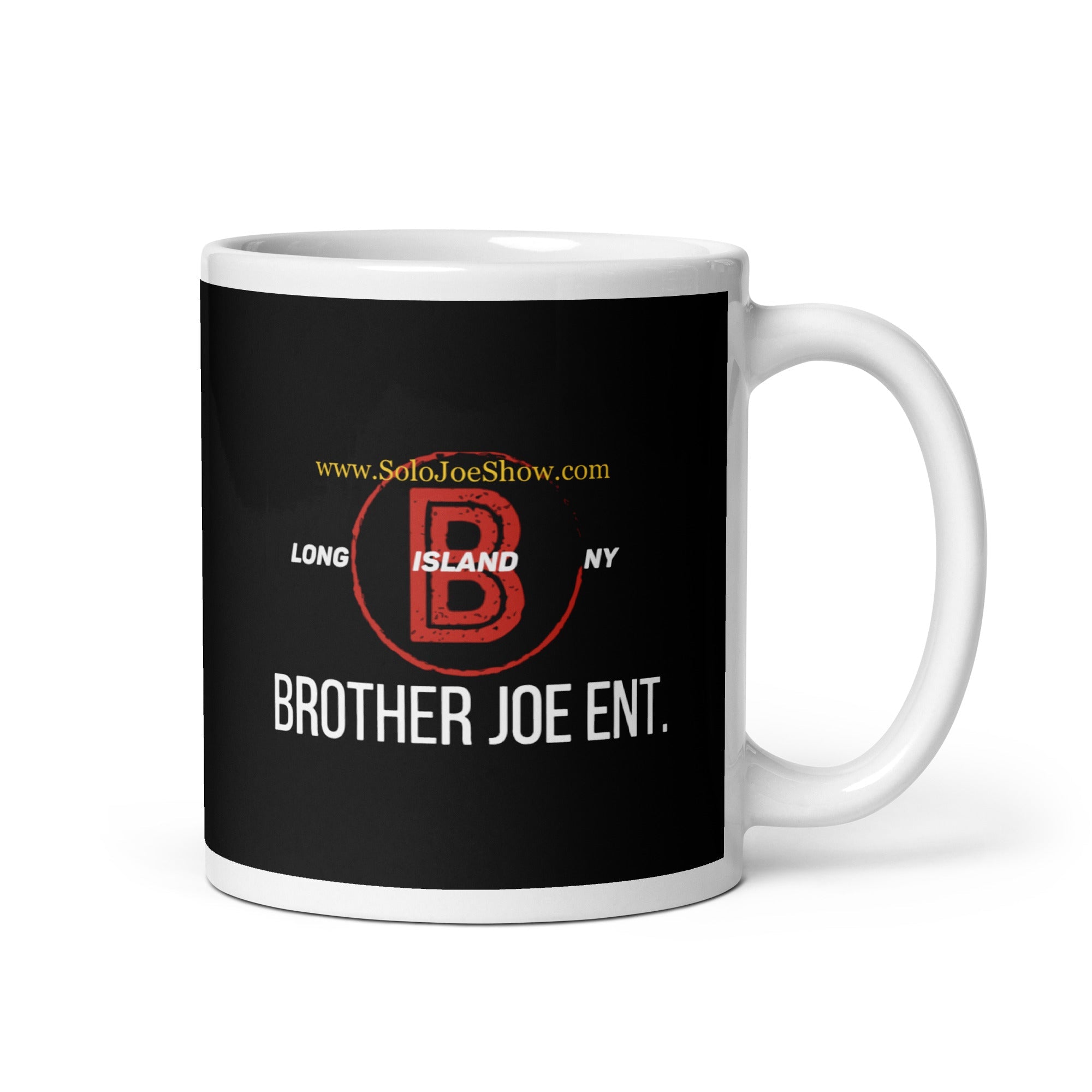 Taza blanca brillante BJEI