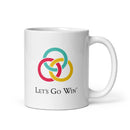 LGW White glossy mug
