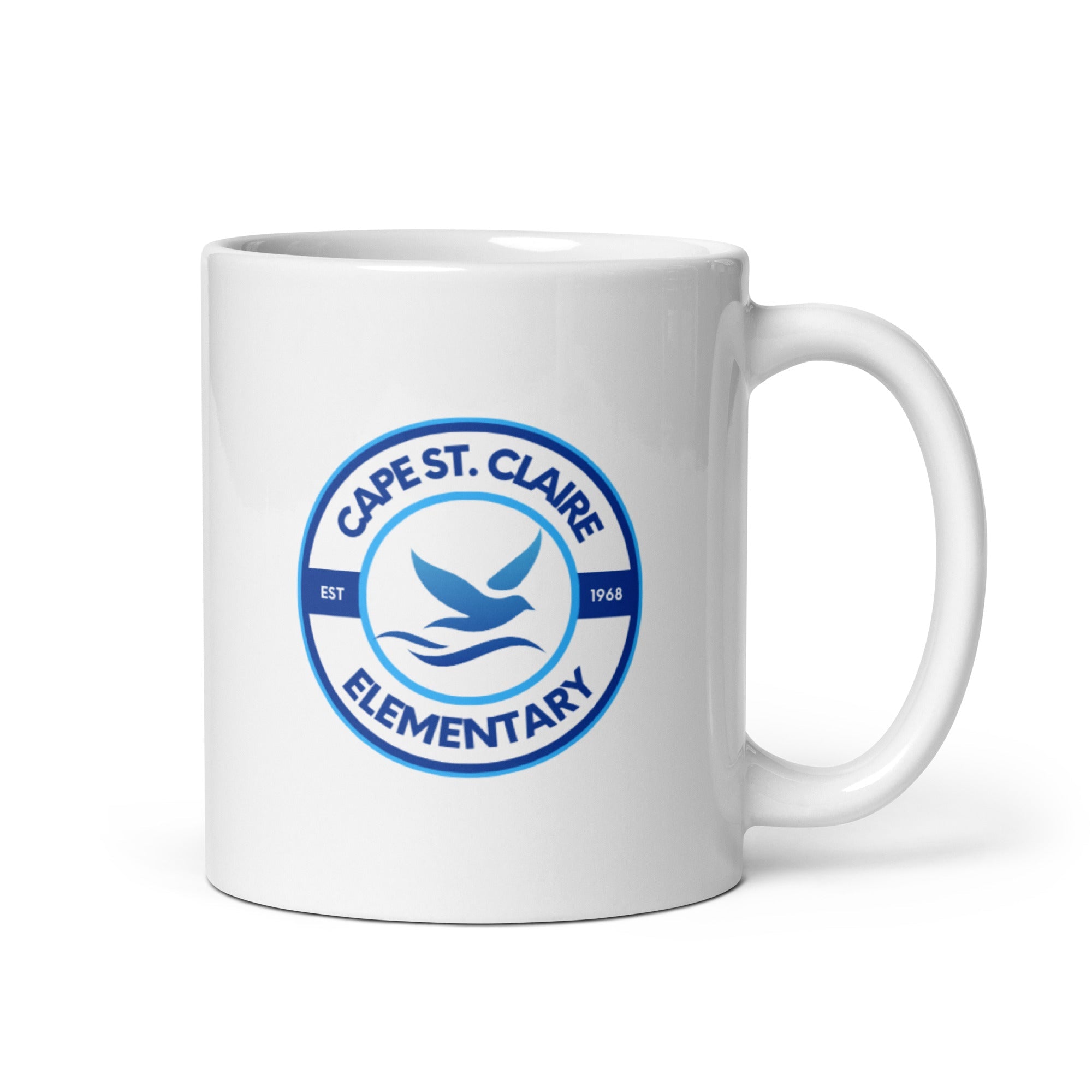 CSCES White glossy mug