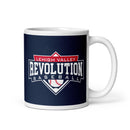 Taza blanca brillante LVRB