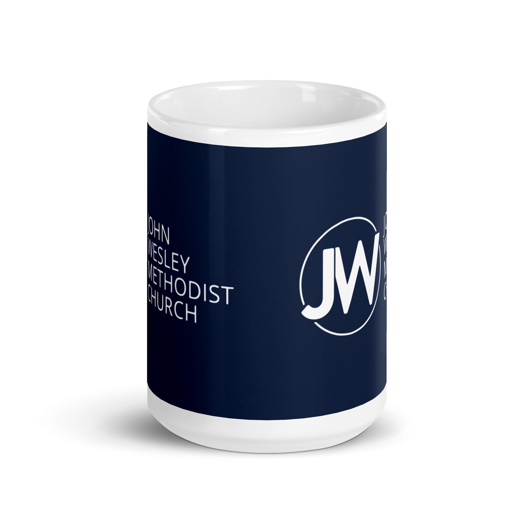 JWC v2 White glossy mug