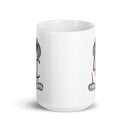 Lockport Cobras White glossy mug