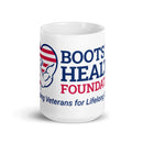 Taza blanca brillante BTHF