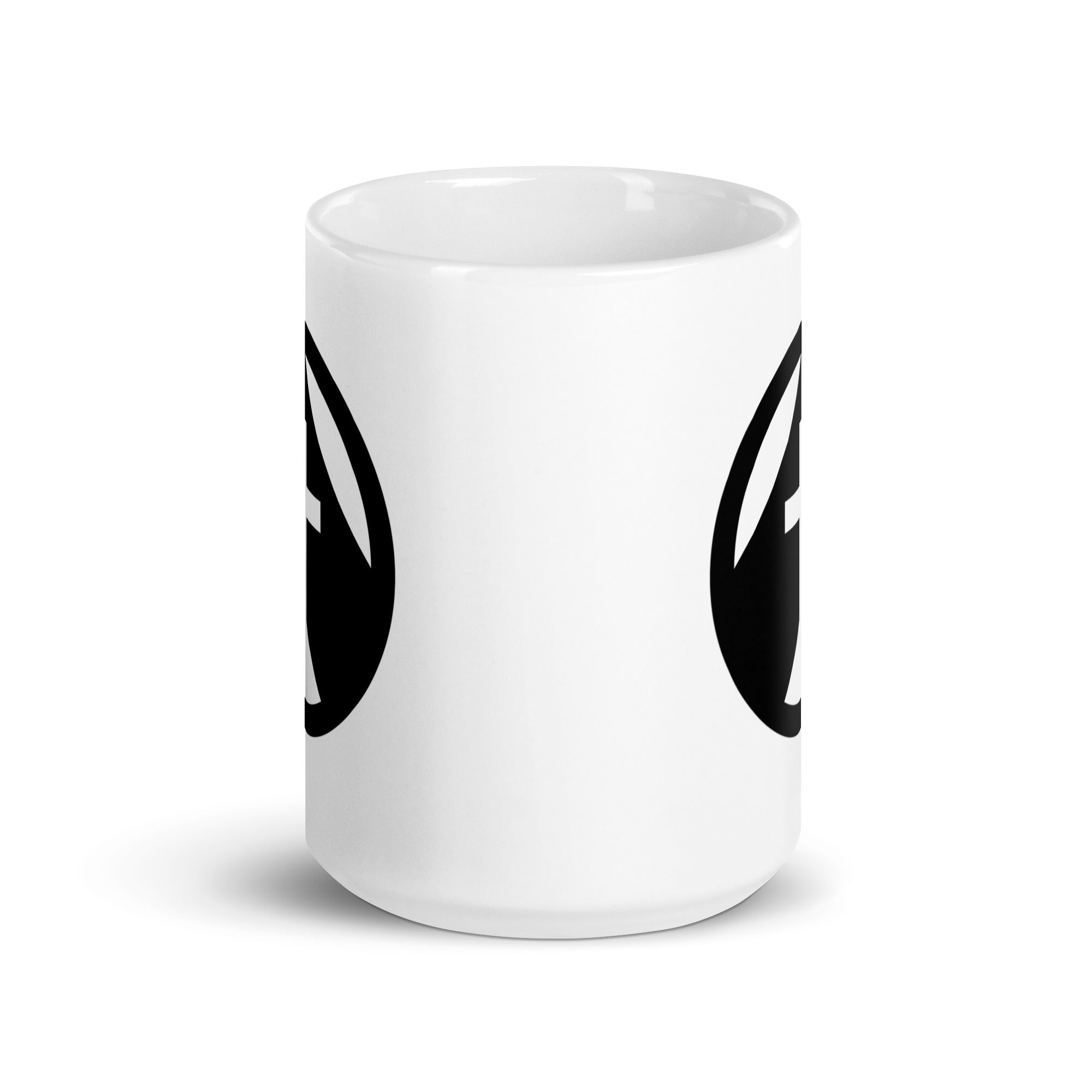 VLC White glossy mug