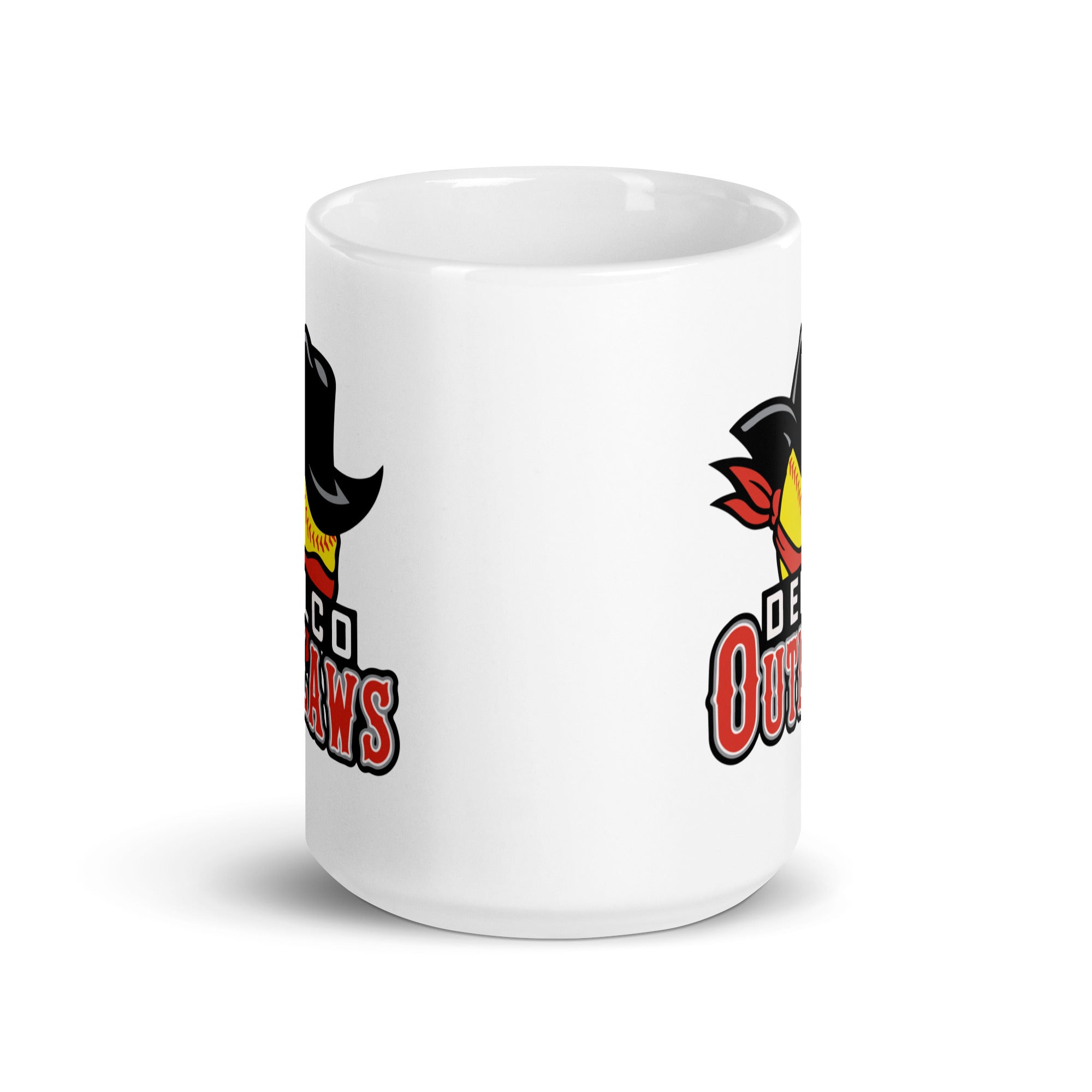 DO Baseball White glossy mug