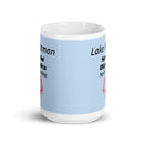 LNSO White glossy mug