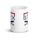 USOA White glossy mug