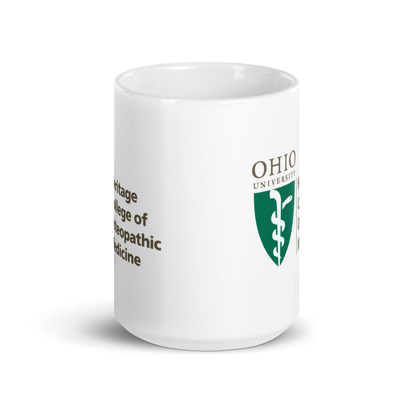 HCOM White glossy mug