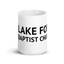 Taza blanca brillante LFBC