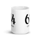 Taza blanca brillante GD614