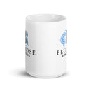 Taza blanca brillante BRDS