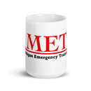 METI White glossy mug