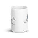 Taza blanca brillante SDA