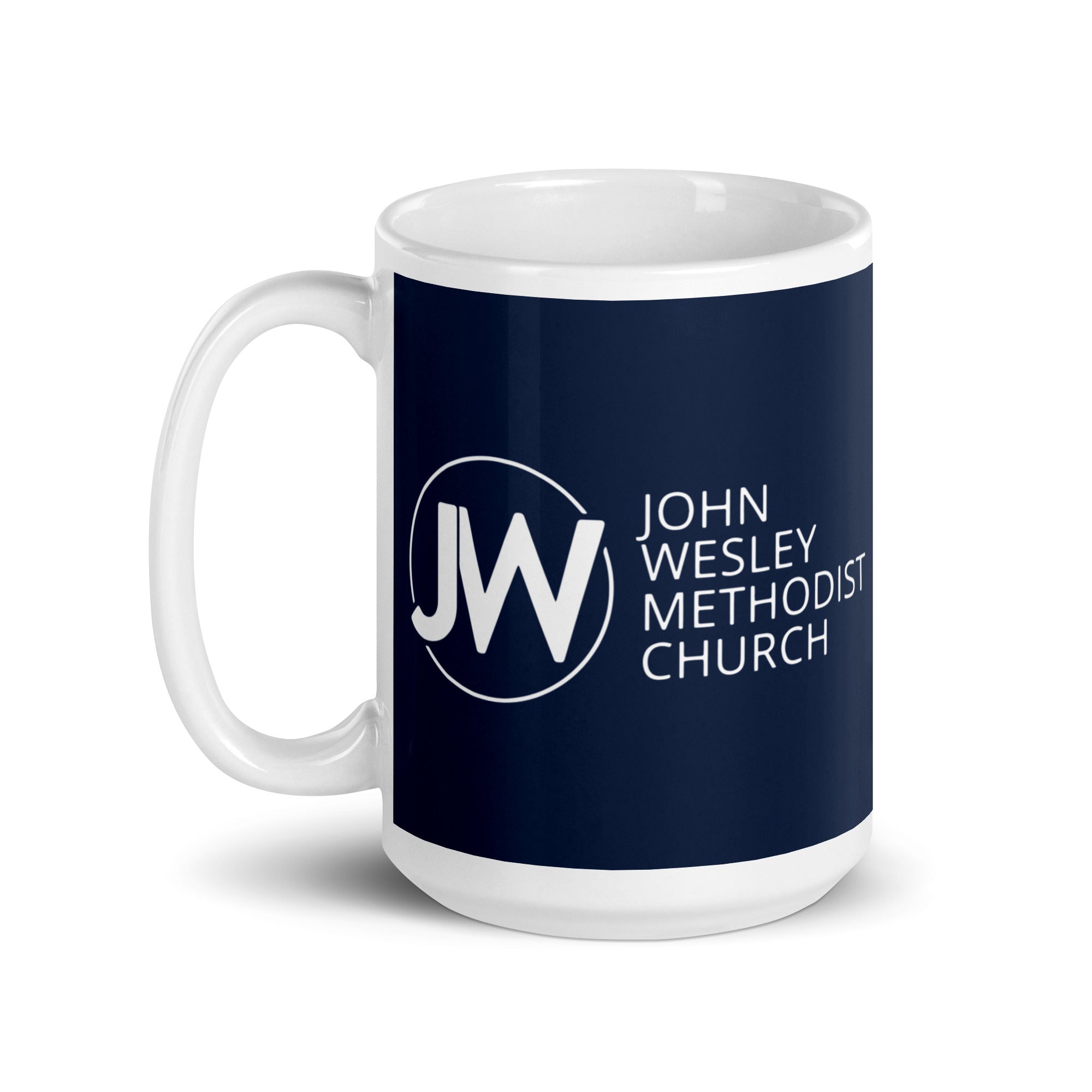 JWC v2 White glossy mug