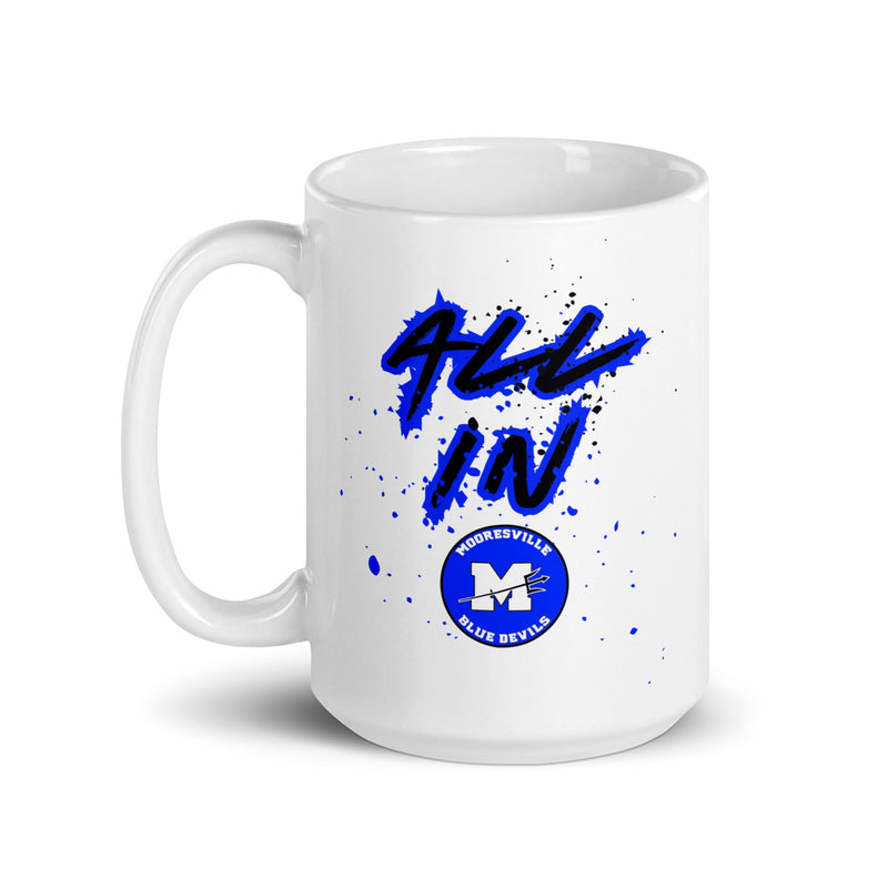 MHS White glossy mug