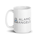 Alamo Angels White glossy mug
