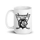 Taza blanca brillante No Dekes