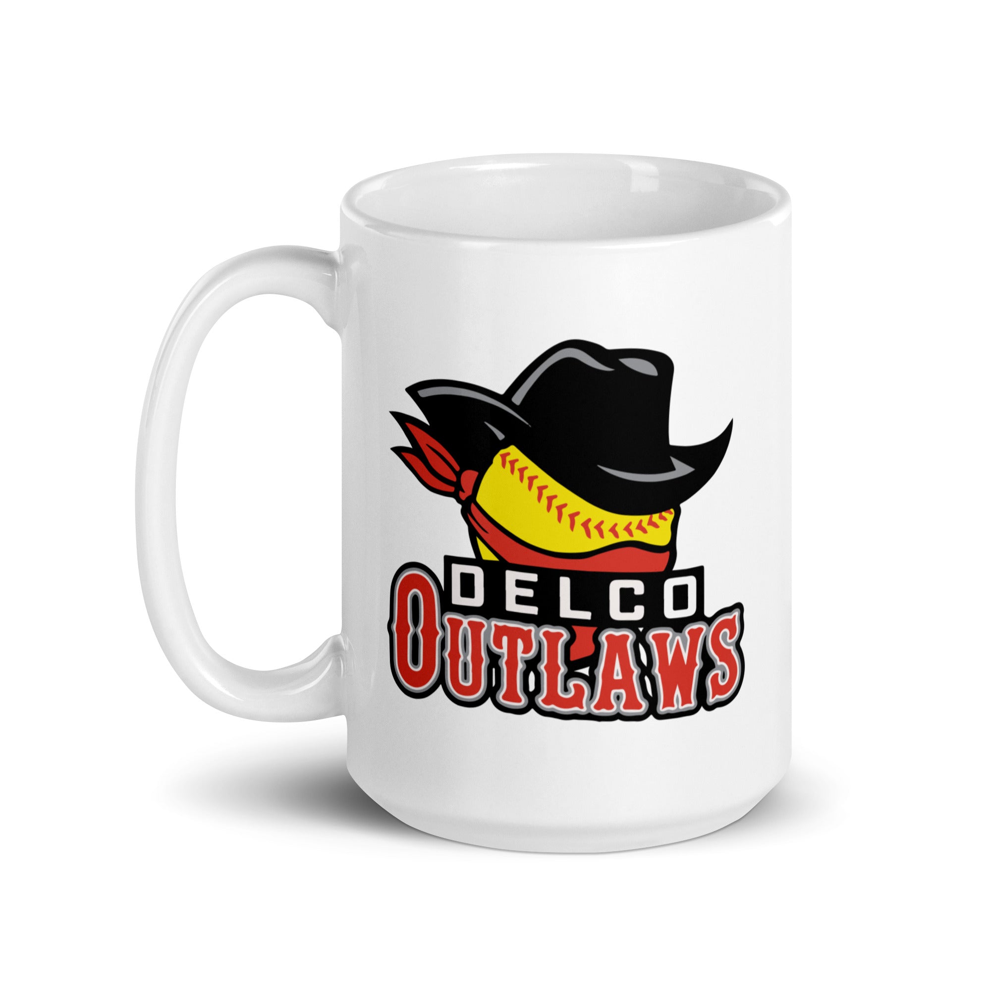 DO Baseball White glossy mug