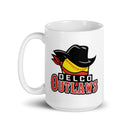 Taza blanca brillante de béisbol DO