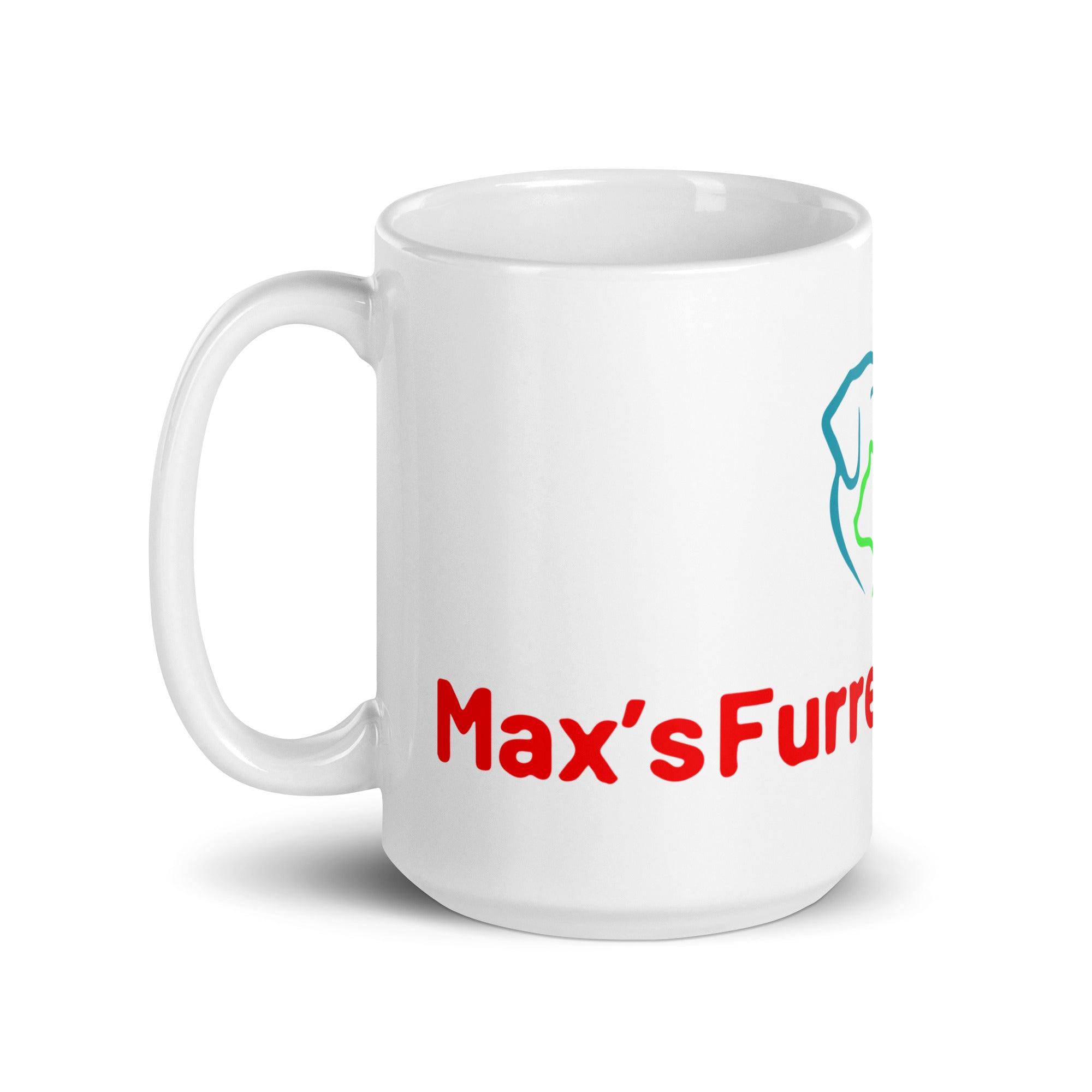 MFF White glossy mug