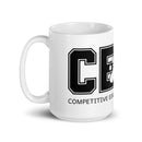 Taza CECA Blanca Brillante