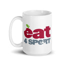 Eat 4 Sport White glossy mug