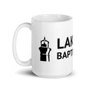 Taza blanca brillante LFBC