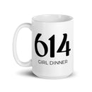 Taza blanca brillante GD614