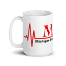 METI White glossy mug