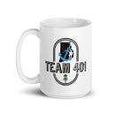 Team 401 White glossy mug