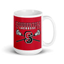 Taza brillante de Souderton Lacrosse